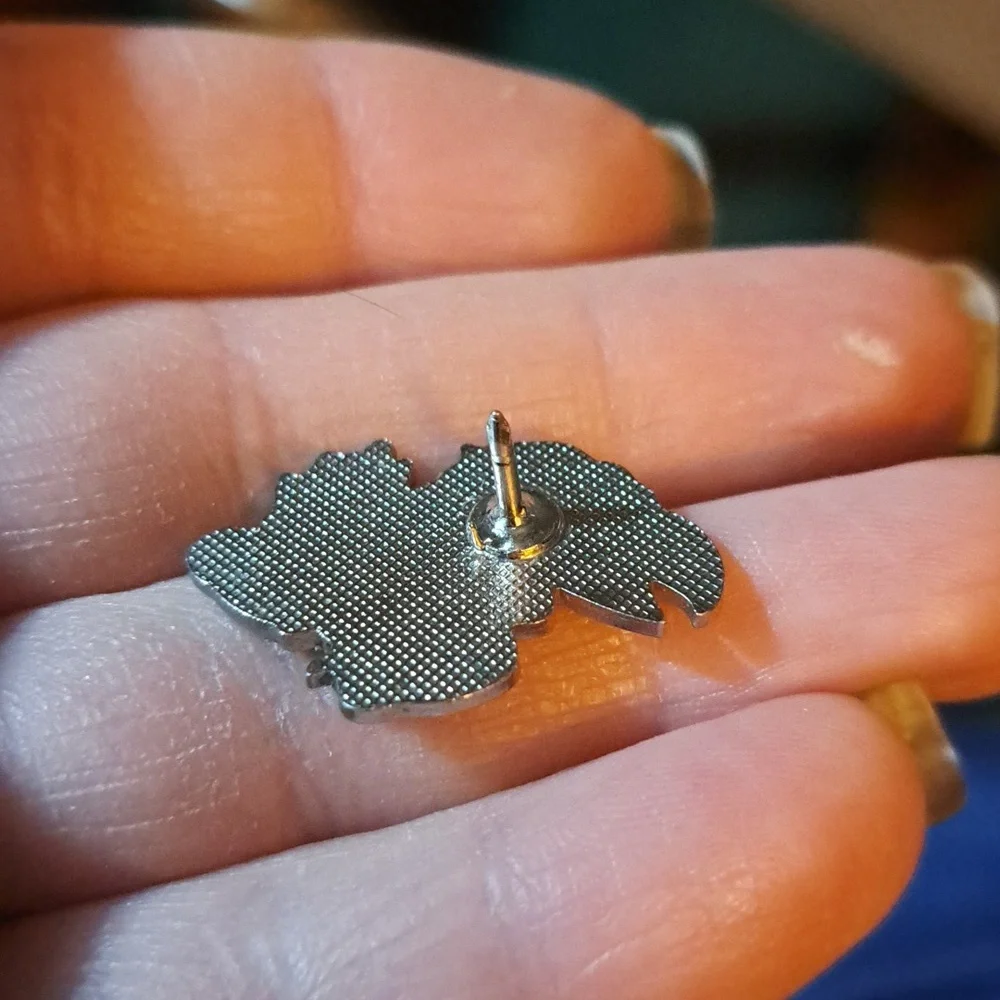 Kansas Jayhawks KU Lapel Pin college University Champions - Picture 2 of 2